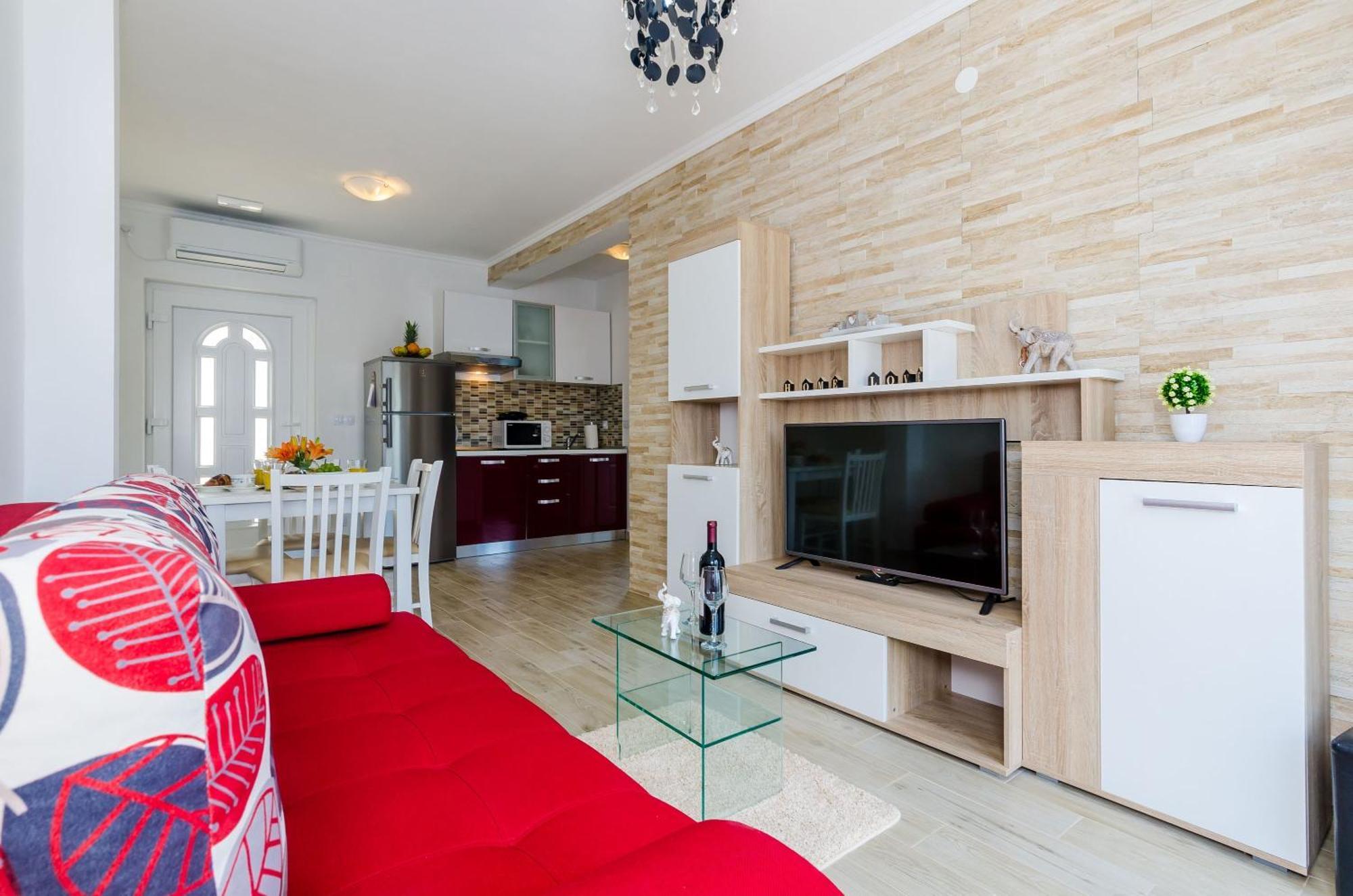 Mata Family Apartments Molunat Pokoj fotografie